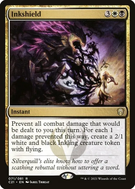 Inkshield, Magic card C21 71 — Commander 2021 set