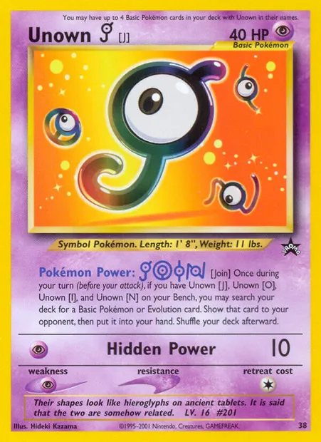 Zarbi J, carte Pokémon WP 38 — extension Wizards Black Star Promos