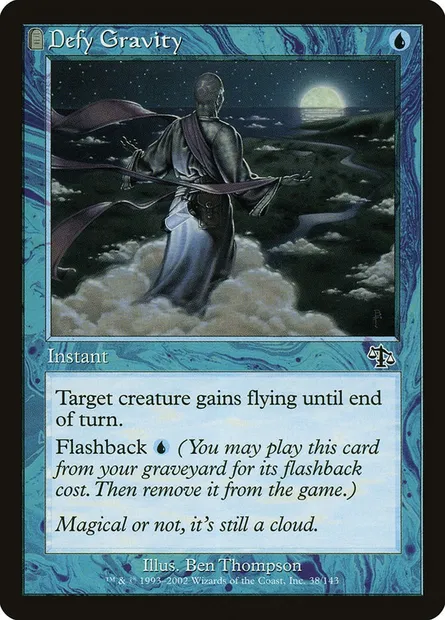 Defy Gravity, Magic card JUD 38 — Judgment set