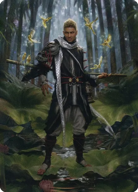 Grand Master of Flowers // Grand Master of Flowers, Magic card AAFR 79 — Adventures in the Forgotten Realms Art Series set