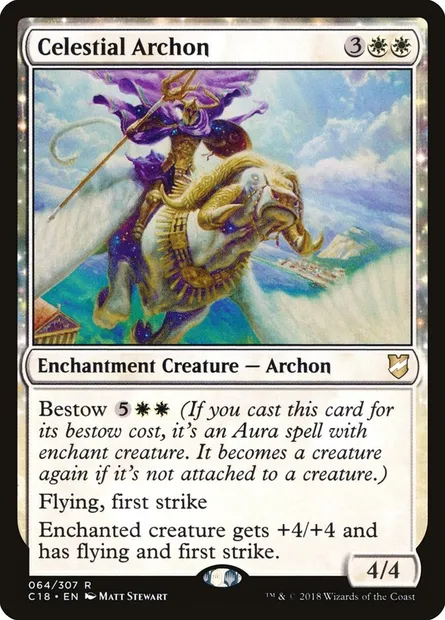 Celestial Archon, Magic card C18 64 — Commander 2018 set