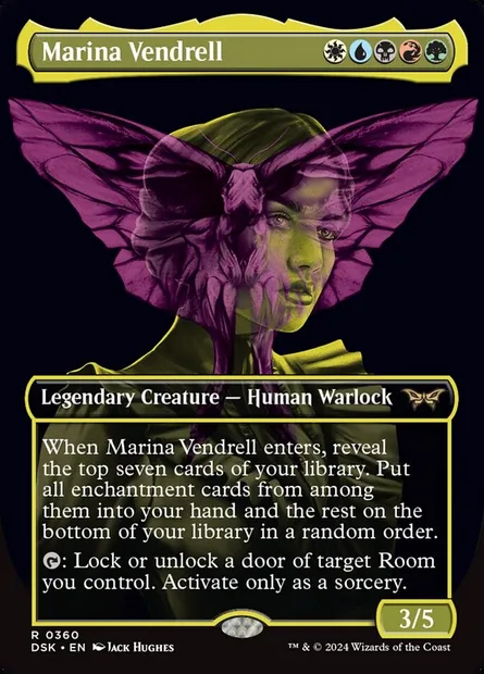 Marina Vendrell, Magic card DSK 360 — Duskmourn: House of Horror set