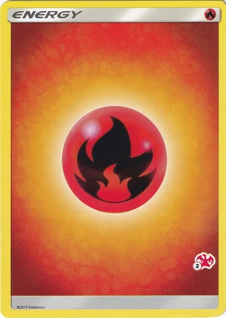Fire Energy, Pokémon card BA20 2c — Battle Academy 2020 set