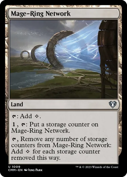 Mage-Ring Network, Magic card CMM 1009 — Commander Masters set