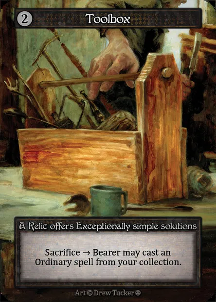 Toolbox, carte Sorcery GOT 352 — extension Gothic