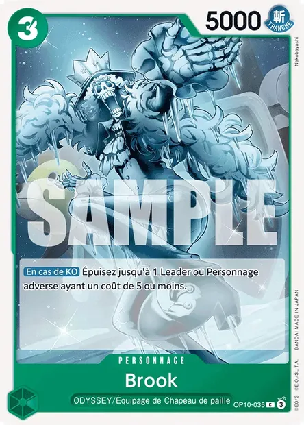 Brook, carte One Piece OP10-035 — extension SANG ROYAL