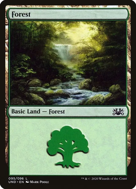 Forêt, carte Magic UND 95 — extension Unsanctioned