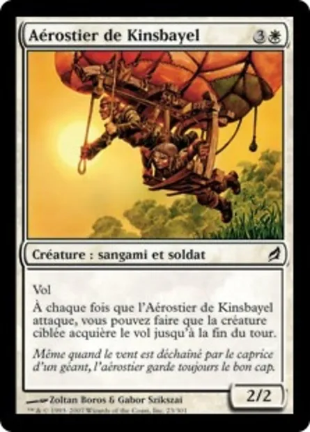 Aérostier de Kinsbayel, carte Magic LRW 23 — extension Lorwyn