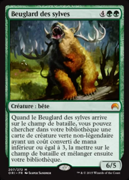 Beuglard des sylves, carte Magic ORI 207 — extension Magic Origines