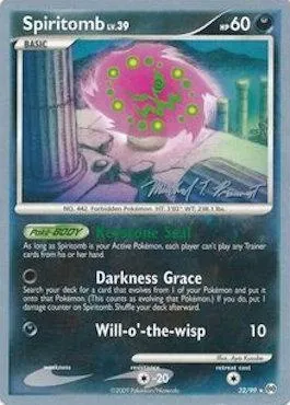 Spiritomb, carte Pokémon WCD10 032 — extension World Championship Decks 2010