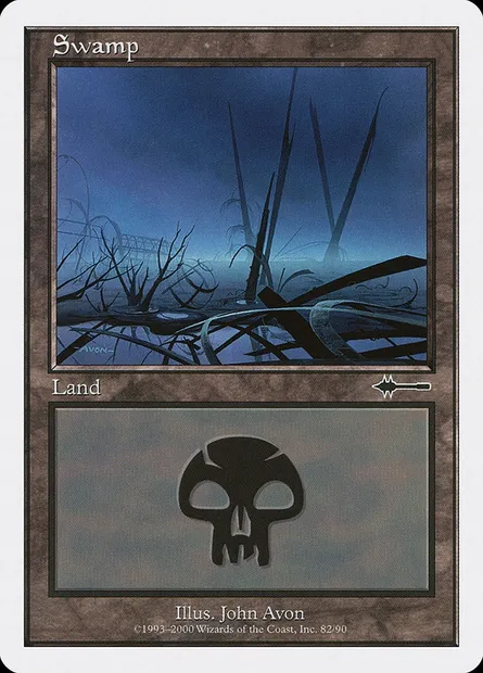 Swamp, Magic card BTD 82 — Beatdown Box Set set