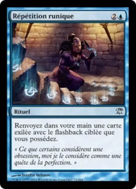 Répétition runique, carte Magic ISD 72 — extension Innistrad
