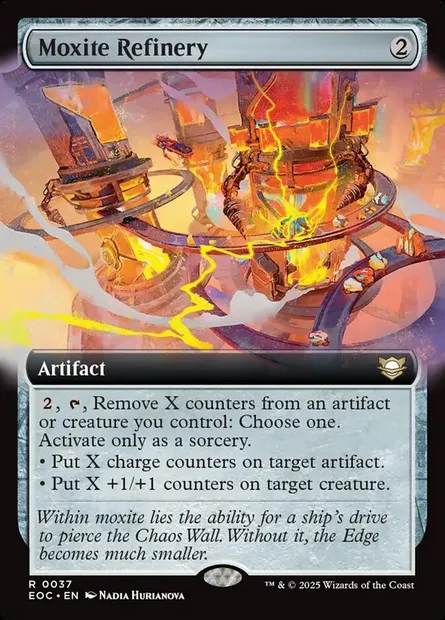Moxite Refinery, Magic card EOC 37 — Edge of Eternities Commander set