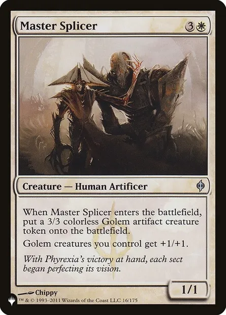 Master Splicer, Magic card PLST NPH-16 — The List set