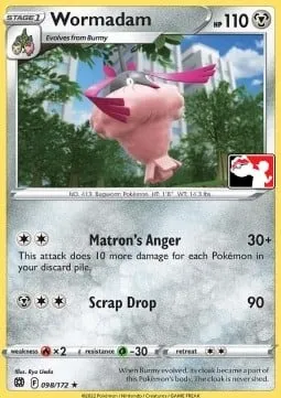 Wormadam, Pokémon card PPS 098 — Play! Pokémon Prize Pack Series set
