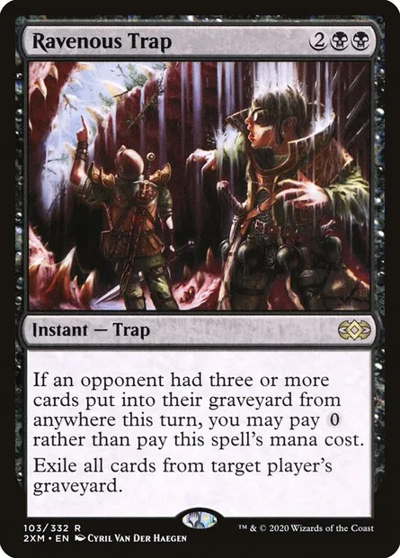 Ravenous Trap, Magic card 2XM 103 — Double Masters set