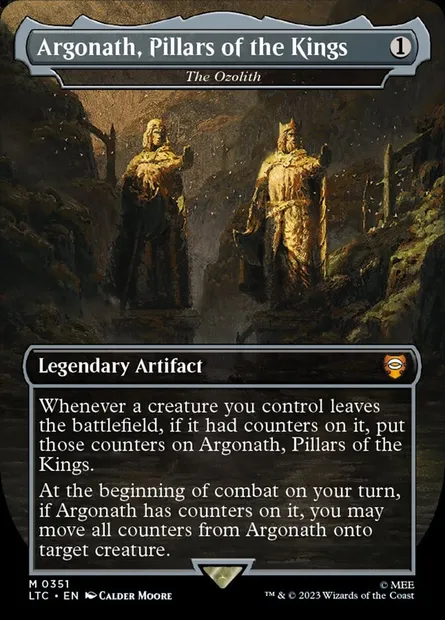 The Ozolith, Magic card LTC 351 — Tales of Middle-earth Commander set