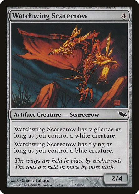 Watchwing Scarecrow, Magic card SHM 268 — Shadowmoor set