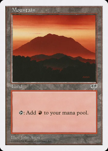 Montagne, carte Magic ATH 83 — extension Anthologies