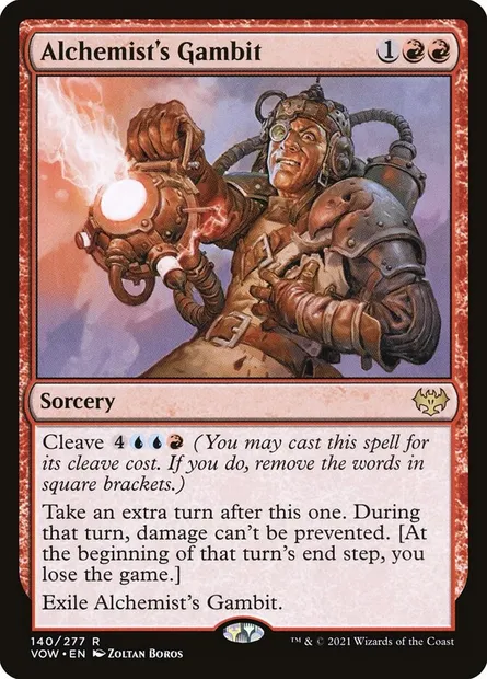 Alchemist's Gambit, Magic card VOW 140 — Innistrad: Crimson Vow set