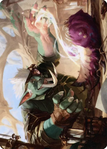 Novice Dissector // Novice Dissector, Magic card ASTX 9 — Strixhaven Art Series set