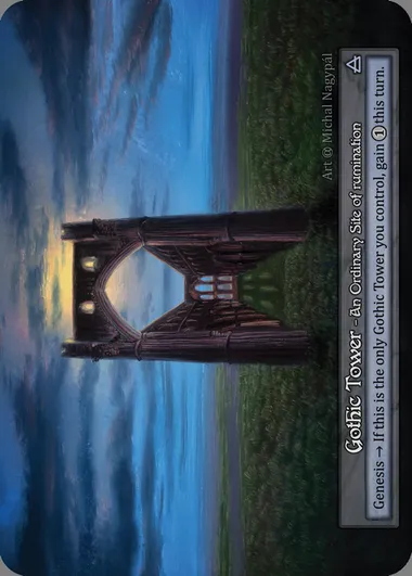 Gothic Tower, Sorcery card ALP 362 — Alpha set