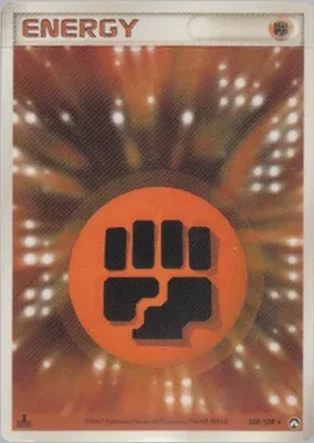 Basic Fighting Energy, Pokémon card PCG10 108 — World Champions Pack set