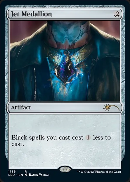 Jet Medallion, Magic card SLD 1189 — Secret Lair Drop set