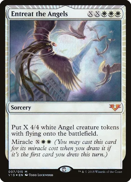 Implorez les anges, carte Magic V15 7 — extension From the Vault: Angels