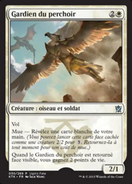Gardien du perchoir, carte Magic UGIN 30 — extension Ugin's Fate