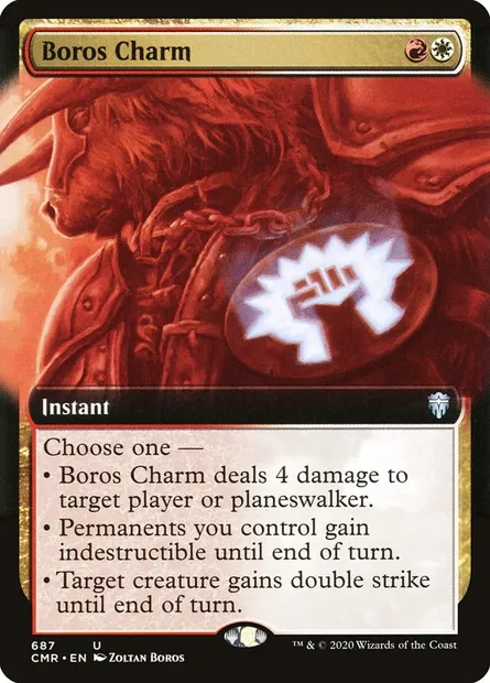 Boros Charm, Magic card CMR 687 — Commander Legends set