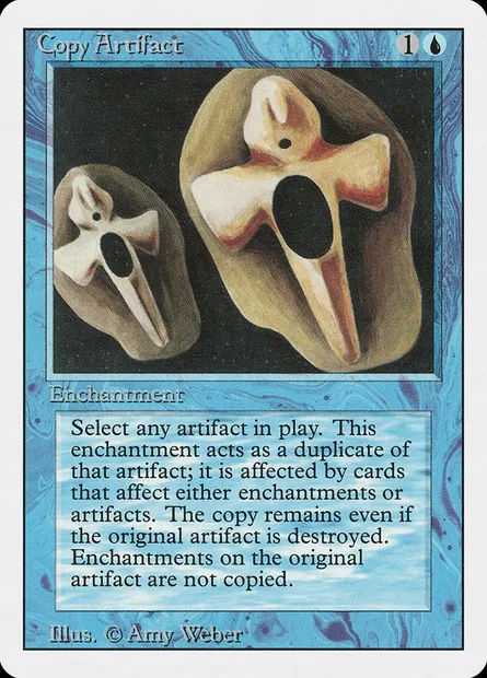 Copie d'artefact, carte Magic 3ED 53 — extension Revised Edition