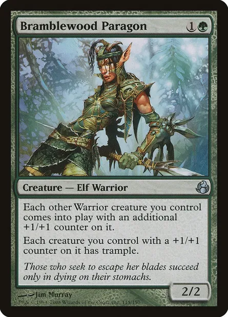 Bramblewood Paragon, Magic card MOR 115 — Morningtide set