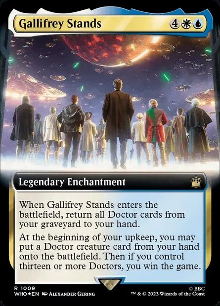Gallifrey Stands, Magic card WHO 1009 — Doctor Who set