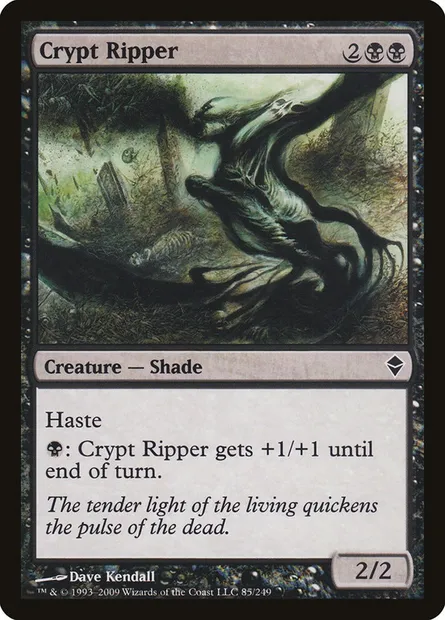Crypt Ripper, Magic card ZEN 85 — Zendikar set