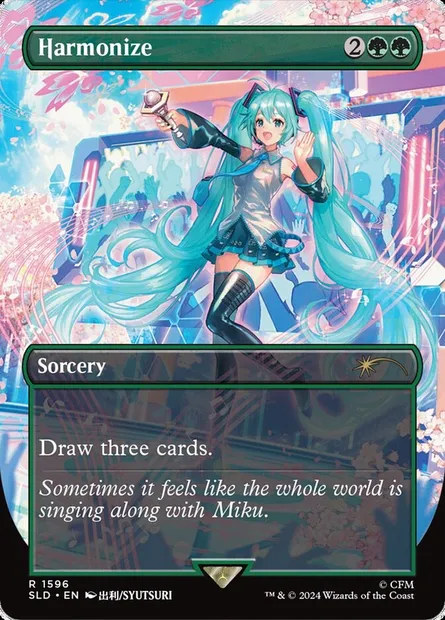 Harmonisation, carte Magic SLD 1596 — extension Secret Lair Drop