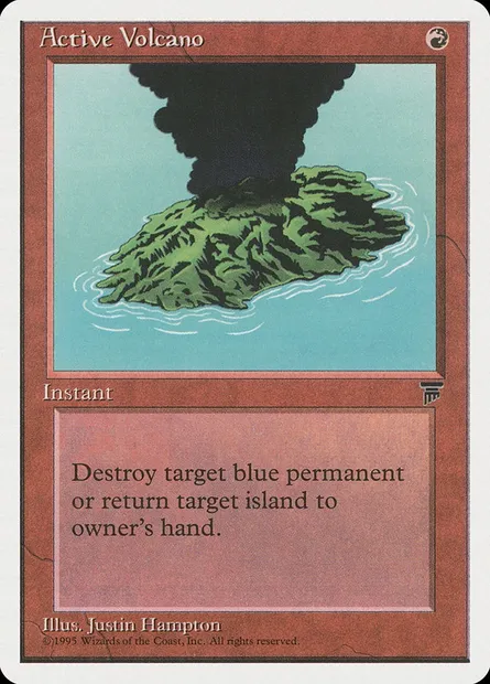 Active Volcano, Magic card CHR 43 — Chronicles set