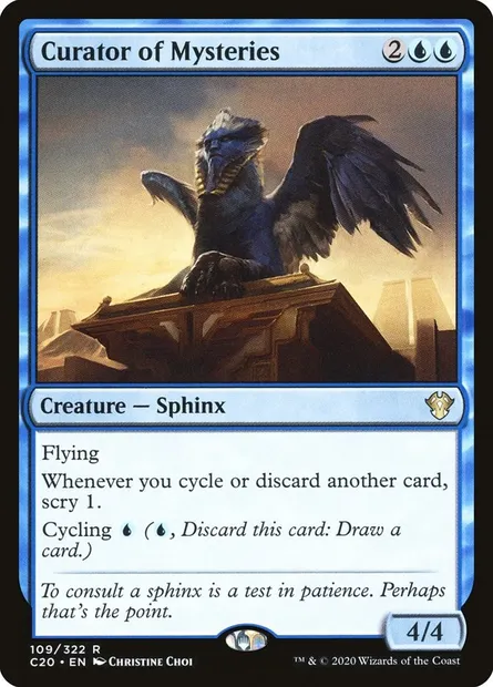Curator of Mysteries, Magic card C20 109 — Commander 2020 set