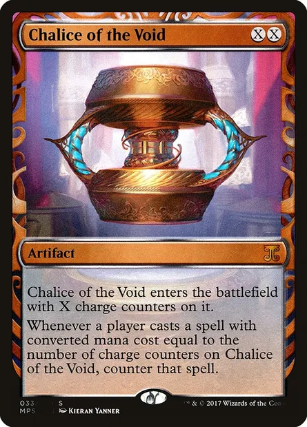 Calice du vide, carte Magic MPS 33 — extension Kaladesh Inventions