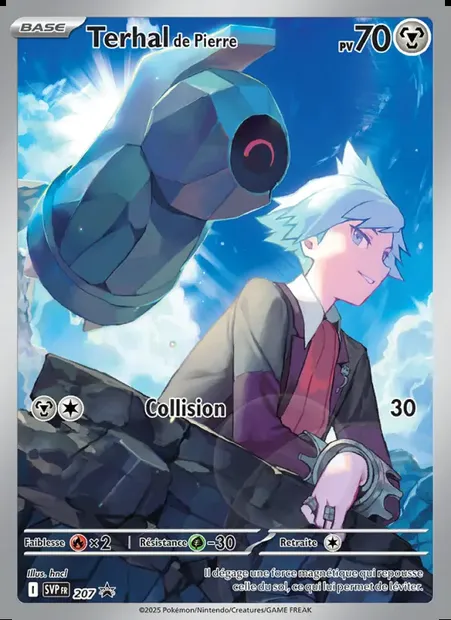 Terhal de Pierre, carte Pokémon PR-SV 207 — extension SVP Black Star Promos