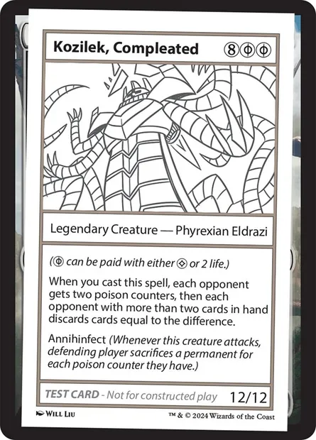 Kozilek, Compleated, Magic card MB2 502 — Mystery Booster 2 set