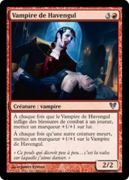 Vampire de Havengul, carte Magic AVR 139 — extension Avacyn ressuscitée