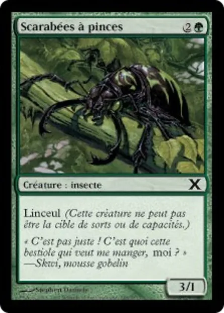 Scarabées à pinces, carte Magic 10E 285 — extension Dixième édition