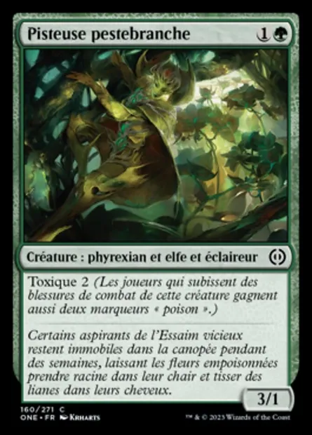 Pisteuse pestebranche, carte Magic ONE 160 — extension Tous Phyrexians