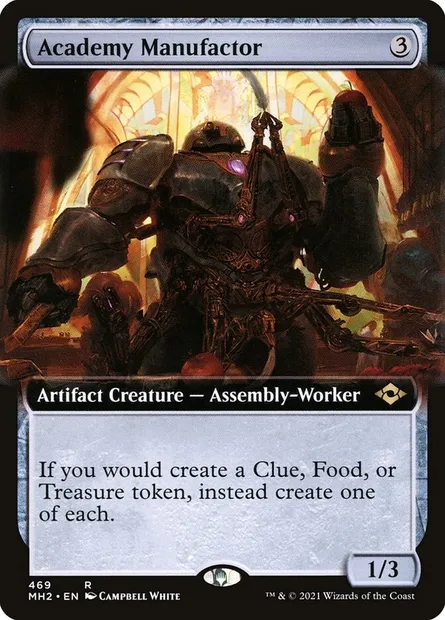 Academy Manufactor, Magic card MH2 469 — Modern Horizons 2 set