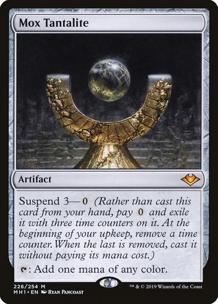 Mox Tantalite, Magic card MH1 226 — Modern Horizons set