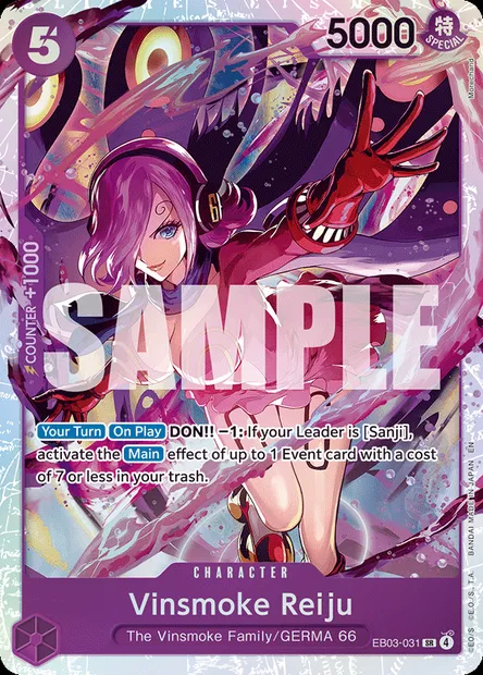 Vinsmoke Reiju, One Piece card EB03-031 — ONE PIECE HEROINES EDITION set