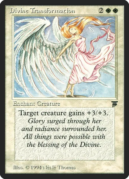 Divine Transformation, Magic card LEG 10 — Legends set