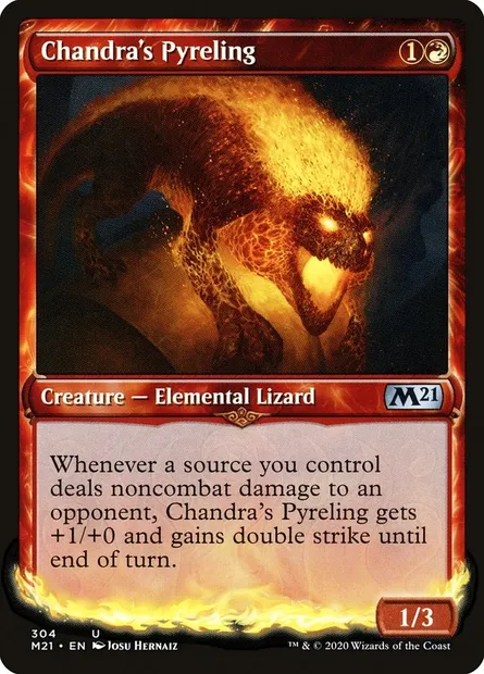 Chandra's Pyreling, Magic card M21 304 — Core Set 2021 set