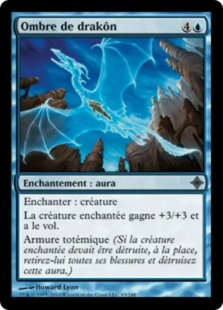 Ombre de drakôn, carte Magic ROE 63 — extension L'ascension des Eldrazi